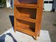 Hales 5 Sectional Quartered Oak Barrister Bookcase (lrg Sections) 1900-1950 photo 4