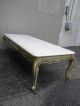 French Painted Marble Top Long Coffee Table With A Drawer 959 Post-1950 photo 2