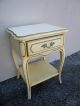 Pair Of French Painted End Tables / Side Tables By Henry Link 2600 Post-1950 photo 3