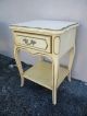 Pair Of French Painted End Tables / Side Tables By Henry Link 2600 Post-1950 photo 4