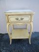 Pair Of French Painted End Tables / Side Tables By Henry Link 2600 Post-1950 photo 5