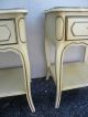 Pair Of French Painted End Tables / Side Tables By Henry Link 2600 Post-1950 photo 6