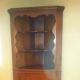 Antique Primitive Wooden Corner Cupboard Cabinet Hutch 1800-1899 photo 2