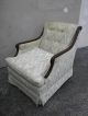 Pair Of Solid Mahogany Swan Chairs 1616 1900-1950 photo 3
