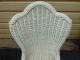 50839 Antique Wicker Victorian Side Chair 1900-1950 photo 3