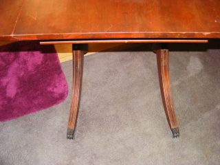 Drop Leaf Duncan Phyphe Style Dinning Room Table Only photo