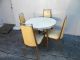 Vintage Mid - Century Dining Table With 4 Chairs By Walter Of Wabash 2608 Post-1950 photo 1