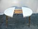 Vintage Mid - Century Dining Table With 4 Chairs By Walter Of Wabash 2608 Post-1950 photo 3