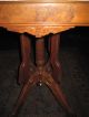 Antique Walnut Victorian Marble Top Table 1800-1899 photo 6