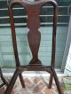 Antique Set Of 6 Queen Anne Chairs 1800-1899 photo 4