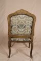 Pair Of Louis Xv French Associated Side & Arm Painted Carved Antique Chairs 1800-1899 photo 9