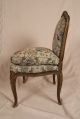Pair Of Louis Xv French Associated Side & Arm Painted Carved Antique Chairs 1800-1899 photo 7