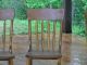 Antique Dining Chairs Arrowback Set Of 4 Solid Hardwood Unique 1800-1899 photo 1
