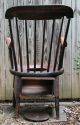 Antique Wooden Comode Chair 1800-1899 photo 4