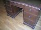 Leather Top Desk Pre - 1919 William Maddox Table Antique W/ Provenance 1800-1899 photo 5