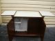 48612 Antique Mahogany Liquor Cabinet Bar With Flip Top Other photo 4
