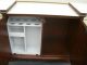 48612 Antique Mahogany Liquor Cabinet Bar With Flip Top Other photo 5
