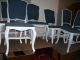 Set Of Vintage French Country Hard Wood Chairs Buy Six Commercial Quality Chairs 1900-1950 photo 4