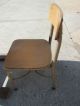 Vintage Childs School Desk And Chair 1900-1950 photo 6