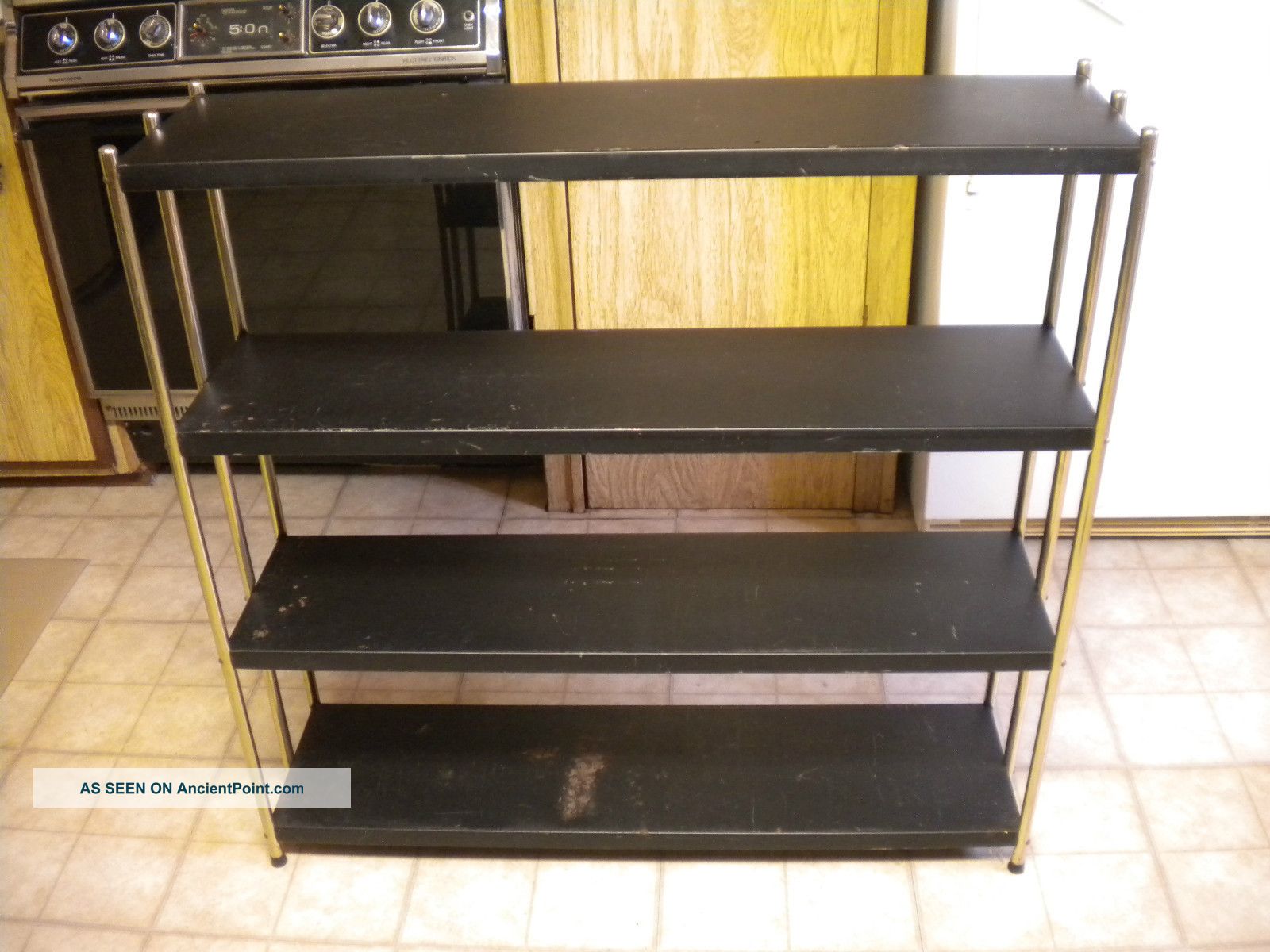 ... Industrial Style Bookshelf / Plant Stand / Holder Post-1950 photo 1