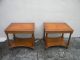 Pair Of Mid - Century End Tables / Side Tables 2591 1900-1950 photo 1
