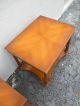 Pair Of Mid - Century End Tables / Side Tables 2591 1900-1950 photo 6