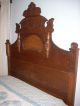 Antique Eastlake Walnut Bed Ca 1870 1800-1899 photo 4