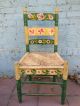 Antique Coronado Early Californian Arts & Crafts Chair Monterey Shabby Rush 1900-1950 photo 1