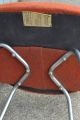 Mid Century Modern Knoll Side Arm Chair Vintages Eames Design Bent Metal Legs Post-1950 photo 10