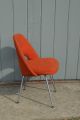 Mid Century Modern Knoll Side Arm Chair Vintages Eames Design Bent Metal Legs Post-1950 photo 1
