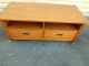 50676 Mission Oak Coffee Table Stand With Drawer Post-1950 photo 3