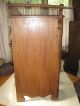 Antique Pine Wash Stand With Two Spindle Towel Bars 1800-1899 photo 3