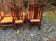Carved Set Of 10 Oak Dining Chairs 1800-1899 photo 4