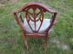 Antique Vintage Shield Back Side Chair Victorian W/springs Rare P/u Mass 1800-1899 photo 4