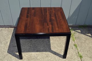 Mid Century Modern Side Table With Rosewood Top Dunbar Vintage Design Eames Era photo
