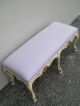 French Long Painted Antique Bench 2135 Post-1950 photo 2