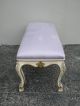 French Long Painted Antique Bench 2135 Post-1950 photo 5