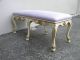 French Long Painted Antique Bench 2135 Post-1950 photo 7