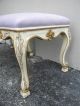 French Long Painted Antique Bench 2135 Post-1950 photo 8