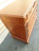50921 Antique Walnut Dresser Chest Cabinet 1900-1950 photo 11
