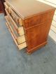 50921 Antique Walnut Dresser Chest Cabinet 1900-1950 photo 6