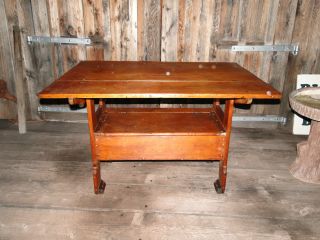 19th Century Hutch Table In Condition photo