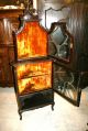 English Antique Victorian Display Corner Cabinet.  Made From Mahogany. 1800-1899 photo 3