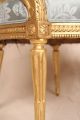 Fine Early 19th Century Gilded French Louis Xvi Antique Fauteuil Arm Chair 1800-1899 photo 10