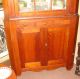 Antique Corner Cupboard Early 1800 ' S 1800-1899 photo 1