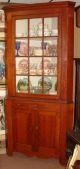 Antique Corner Cupboard Early 1800 ' S 1800-1899 photo 3