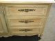 Gorgeous Vintage French Provincial Drexel Dresser Off White Dovetail 9 Drawers Post-1950 photo 6