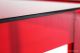 Mid Century Modern Red Lucite Side Tables Mid-Century Modernism photo 1