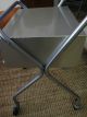 Vintage Metal Rolling Exam Room/office Cart/side Table With Storage Post-1950 photo 3