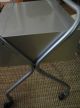 Vintage Metal Rolling Exam Room/office Cart/side Table With Storage Post-1950 photo 4